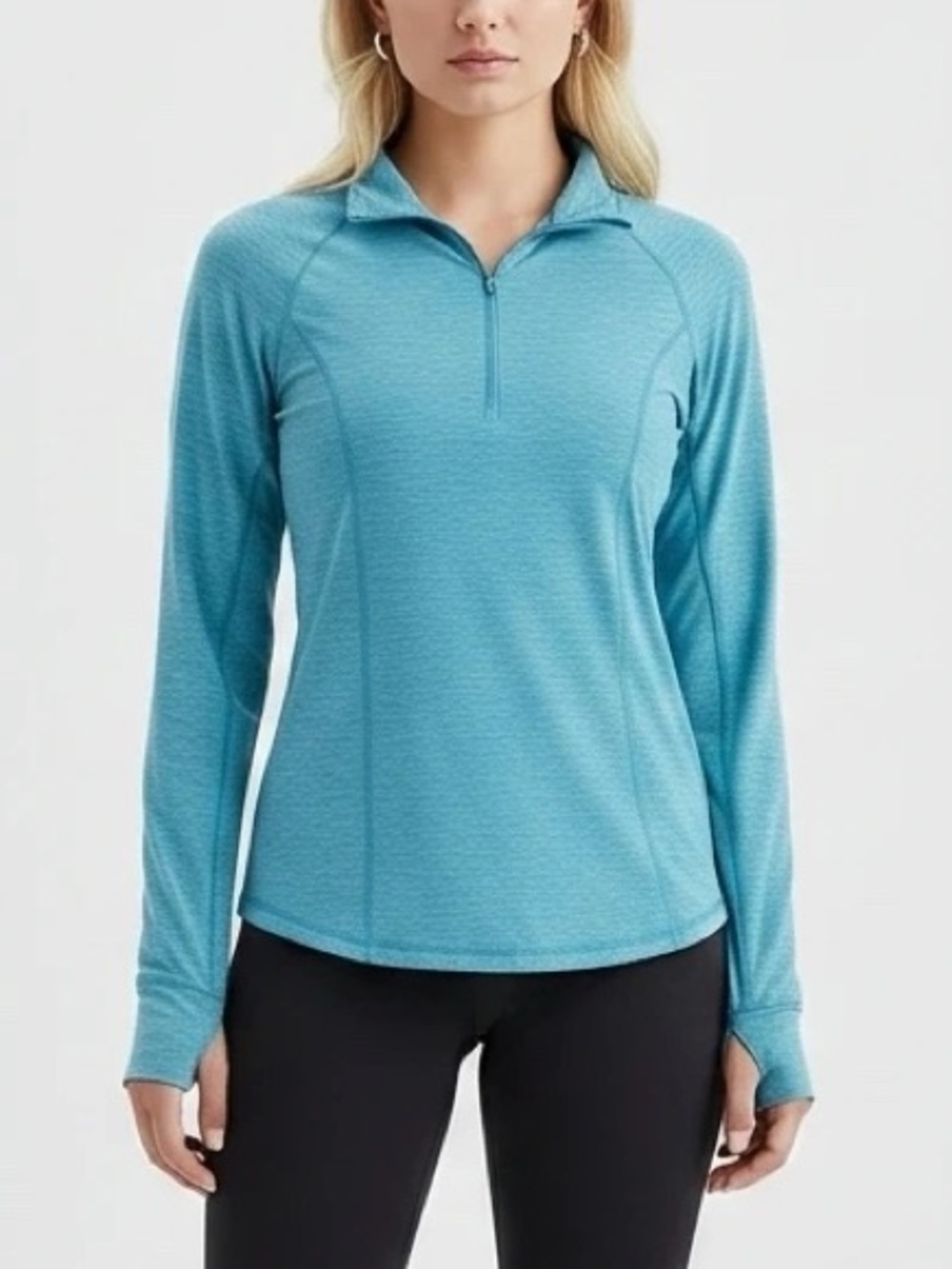 Old Navy Aqua Blue Athletic Pullover Jacket